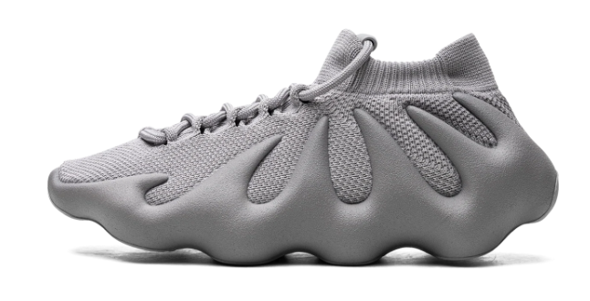 Adidas Yeezy 450 Stone Grey – The Future-Forward Silhouette, Grounded in Neutrals