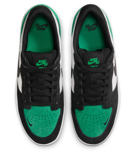 Nike SB Force 58 Leather Skate Shoes with Classic Basketball Details
