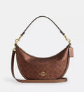NWT Coach Aria Shoulder/Crossbody Bag Signature Canvas & Leather