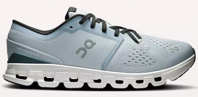Men's On Cloud X 4 Training Shoes Tin Iceberg