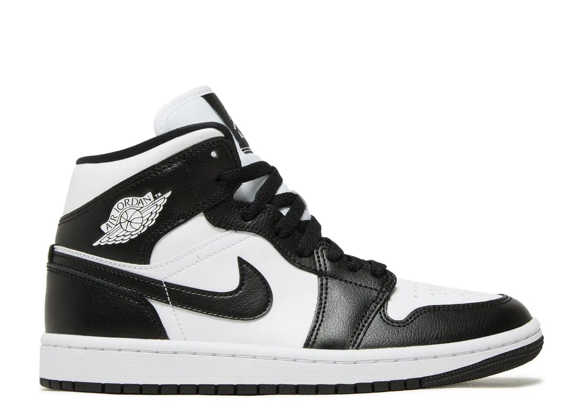 Nike Air Jordan 1 Mid 'Panda' Sneakers