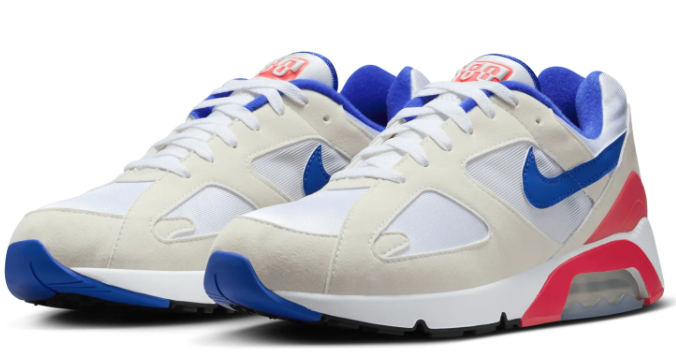 Nike Air Max 180 Ultramarine 2024 White Blue Red FJ9259-100