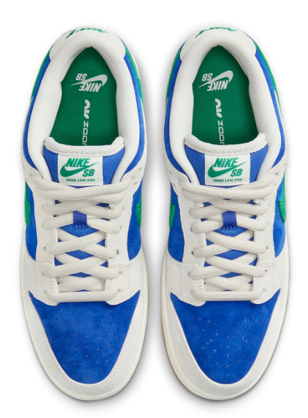 Nike SB Dunk Low Hyper Royal Malachite Low-Top Sneakers HF3704-001