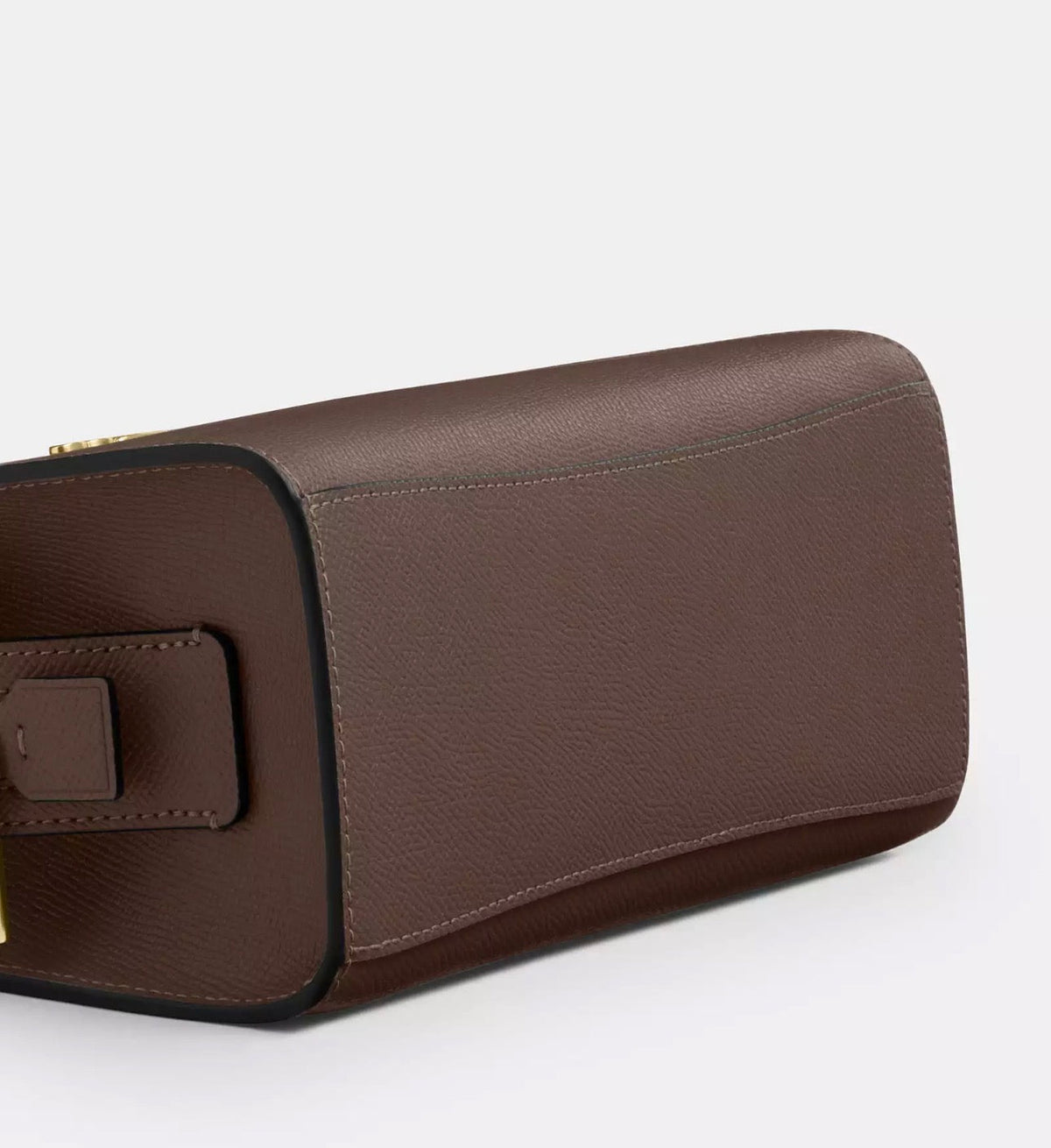 NWT Coach Gia Crossbody Leather Bag In Dark Stone
