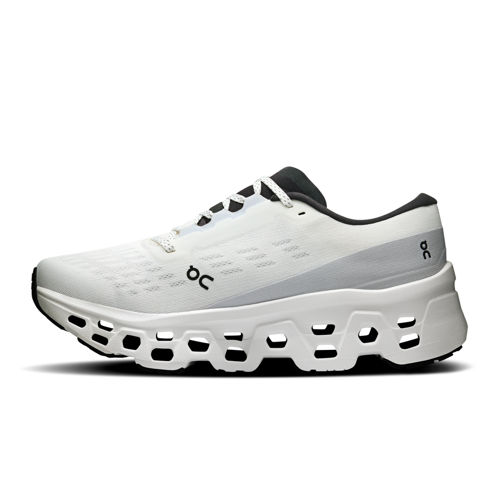 On Running Women's Cloudmonster 3 Shoes - White / White