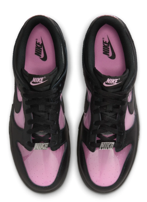 Nike Dunk Low Retro Transparent Pink Rise Black IM3077-600