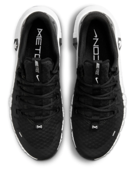 Nike Free Metcon 5 Men's Black and White Training Shoes