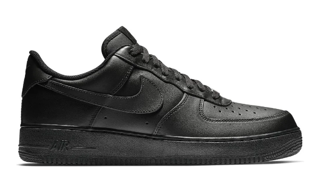 Nike Air Force 1 '07 Men's Sneakers Triple Black CW2288-001