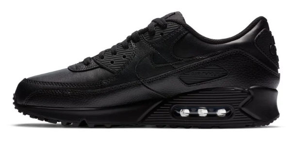 Nike Air Max 90 LTR Men’s – Triple Black, Timeless Edge