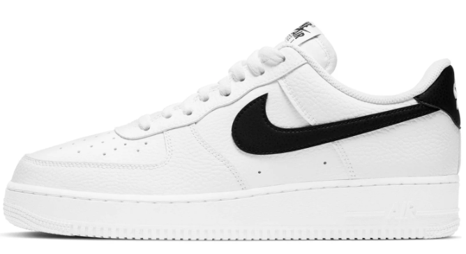 Nike Air Force 1 '07 Sneakers White Black CT2302-100