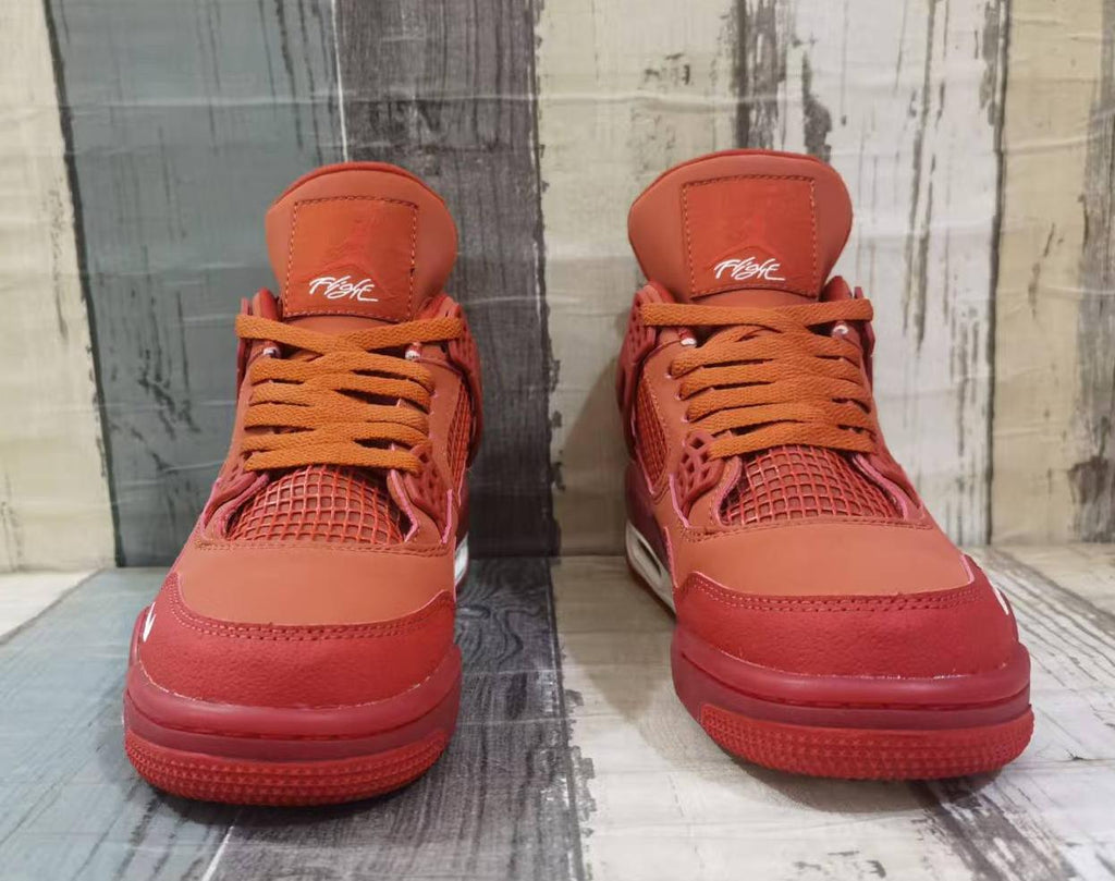 Air Jordan 4 Retro Brick‑by‑Brick Men's