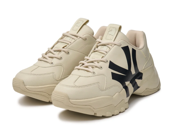 MLB Big Ball Chunky A New York Yankees Sneakers Beige