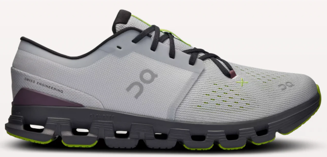 Men's On Cloud X 4 Training Shoes Tin Iceberg