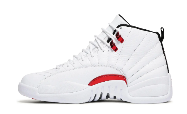 Air Jordan 12 Retro Twist White University Red Black