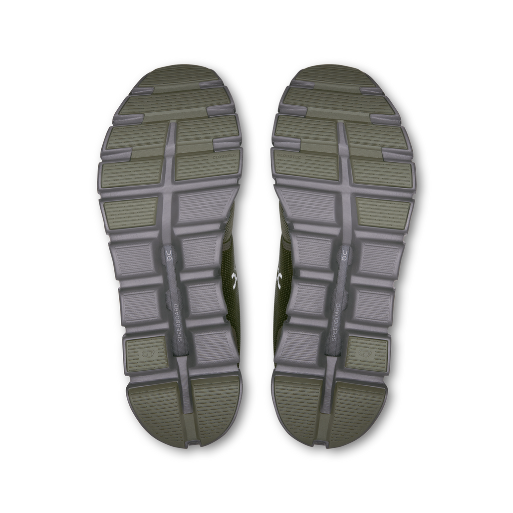 On Running Men's Cloud 6 Shoes - Olive / Eclipse