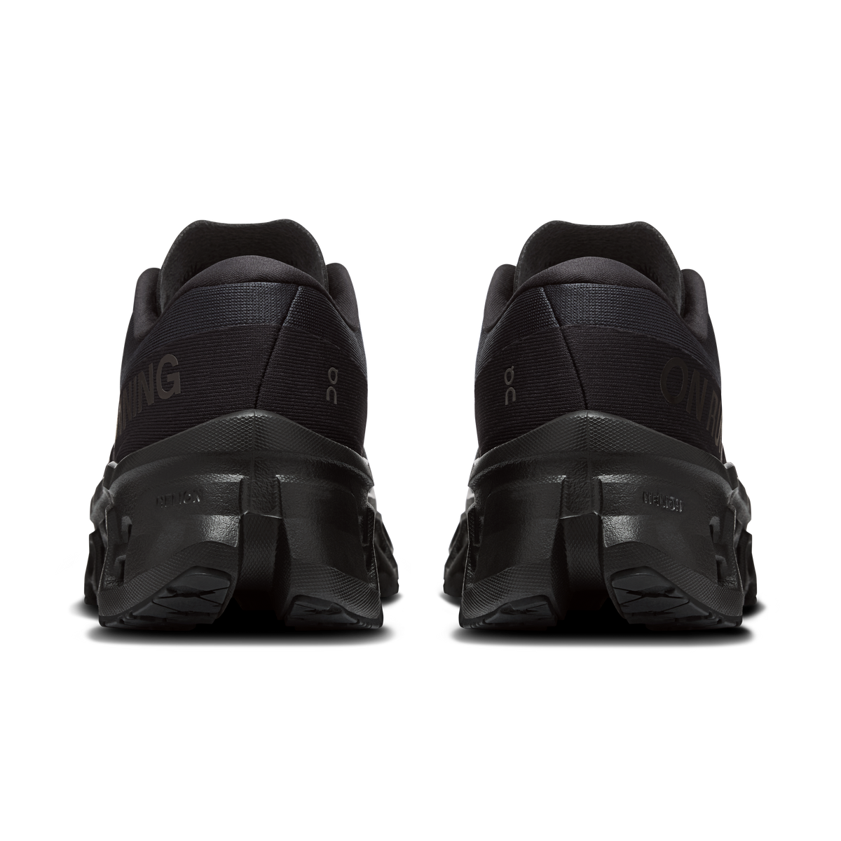 On Running Women's Cloudmonster 3 Wide Shoes - Black / Black