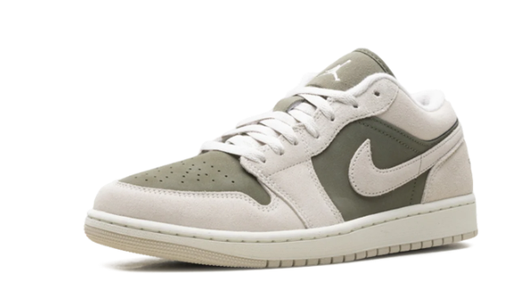 Air Jordan 1 Low SE 'Medium Olive Sail' HV4089-201 Deadstock