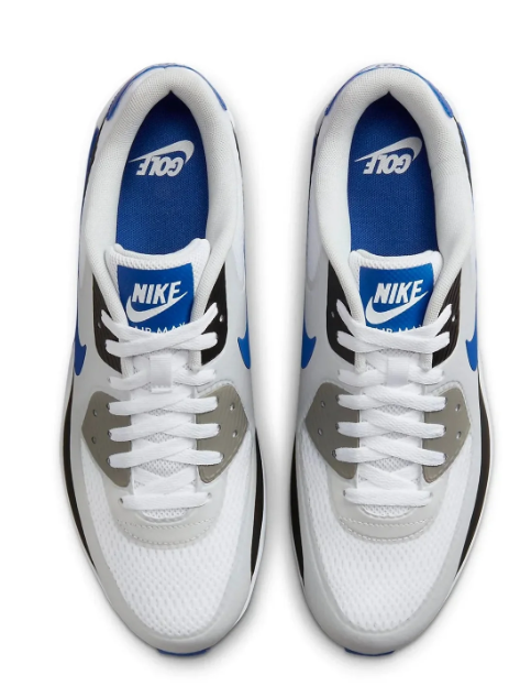 Nike Air Max 90 Men's Golf Shoes with Visible Air Cushioning