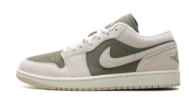 Air Jordan 1 Low SE 'Medium Olive Sail' HV4089-201 Deadstock