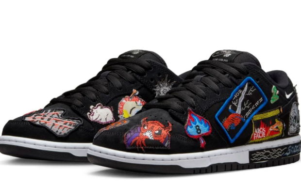 Nike x Neckface SB Dunk Low Pro DQ4488-001 – Skate Culture Meets Underground Art