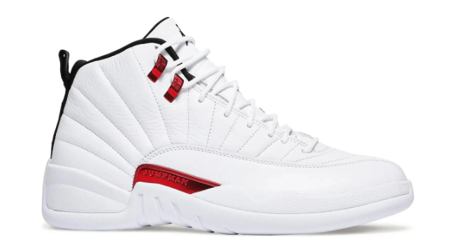 Air Jordan 12 Retro Twist White University Red Black