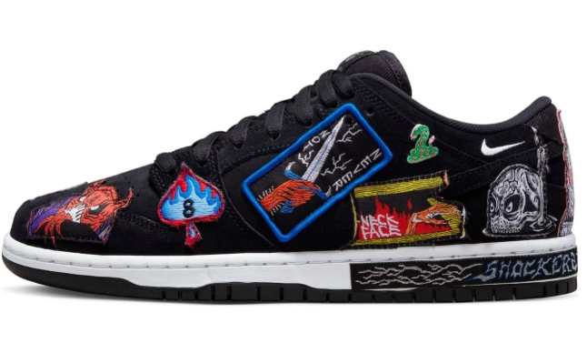 Nike x Neckface SB Dunk Low Pro DQ4488-001 – Skate Culture Meets Underground Art