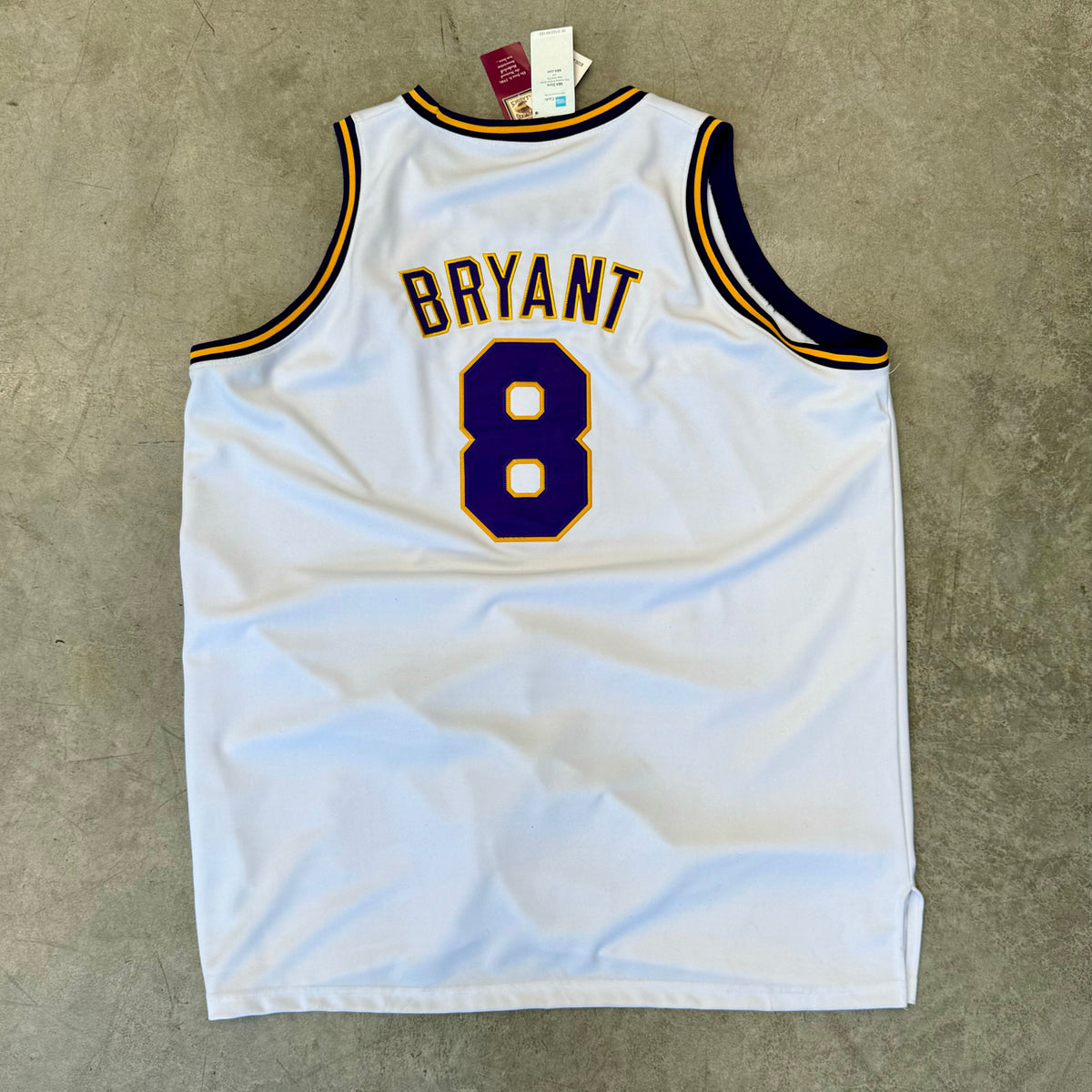 Kobe Bryant Mitchell & Ness 40-Point Game Statistics Jersey