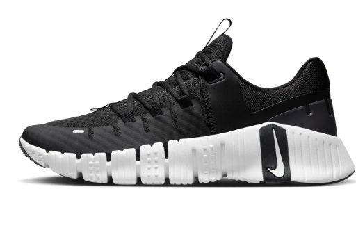 Nike Free Metcon 5 Men's Black and White Training Shoes