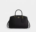 NWT Coach Savannah Carryall Leather Bag In Black