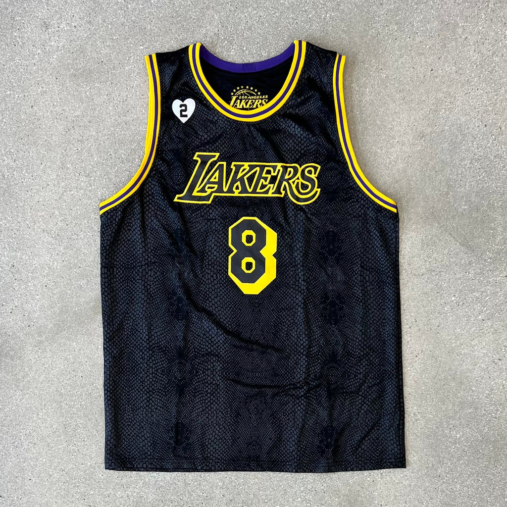 Kobe Bryant Statue Ceremony Black Mamba Jersey