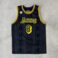 Kobe Bryant Statue Ceremony Black Mamba Jersey