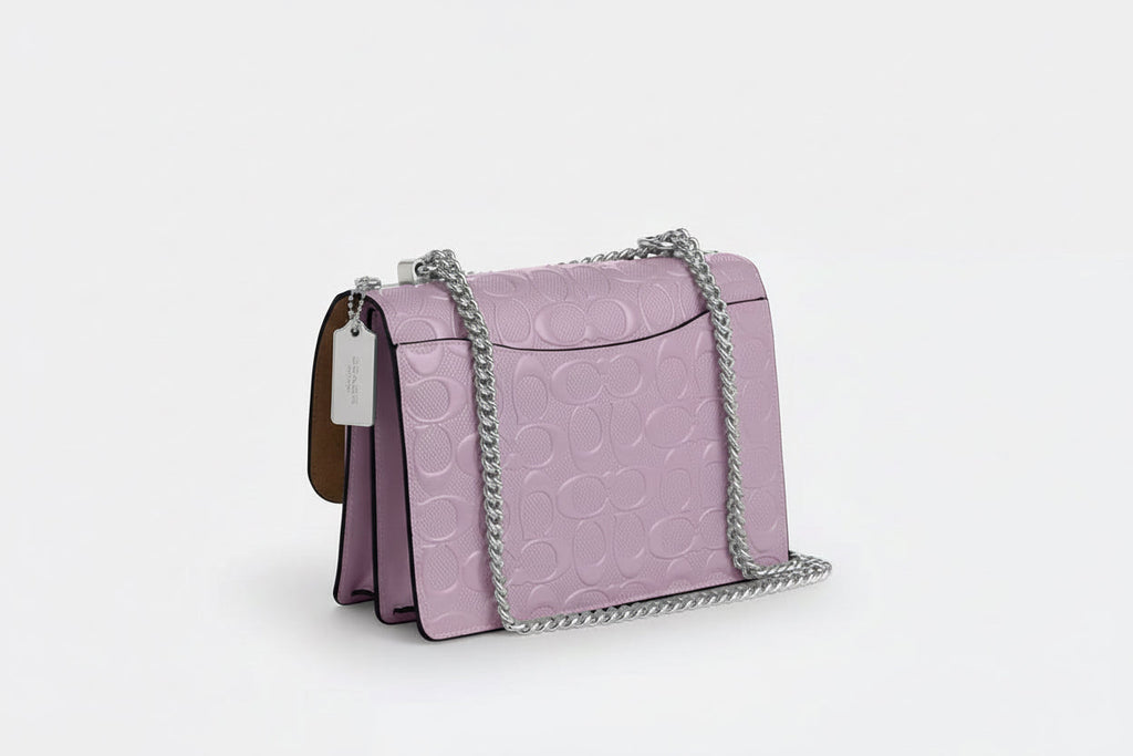 NWT Coach Klare Medium Crossbody Bag In Signature Leather In Light Violet