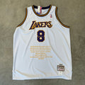 Kobe Bryant Mitchell & Ness 40-Point Game Statistics Jersey