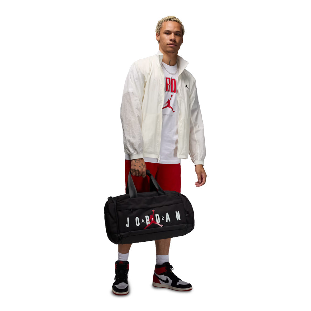 Men's Jordan City 88 Crew Graphic T-Shirt - White/Gym Red