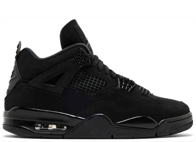 Air Jordan 4 Retro 'Black Cat' 2025 Men's Deadstock