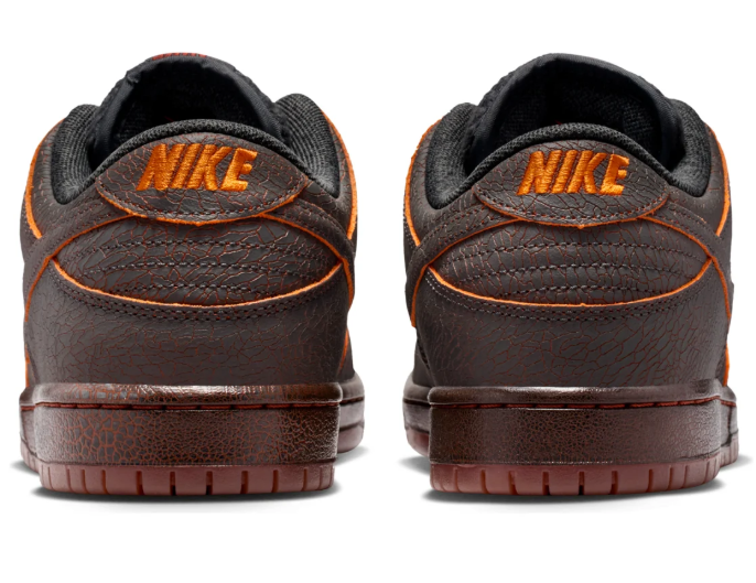 Nike SB Dunk Low Krampus Crackled Leather Sneakers HV1668-001