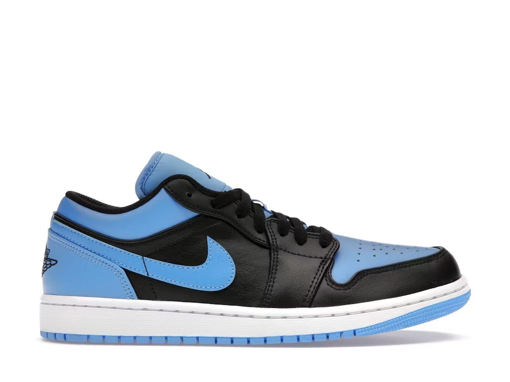 Air Jordan 1 Low Black University Blue