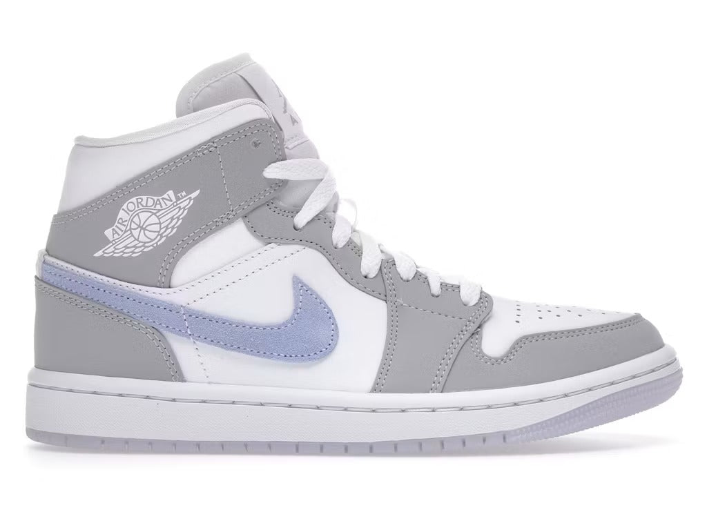 Air Jordan 1 Mid Wolf Grey Aluminum (Women's)