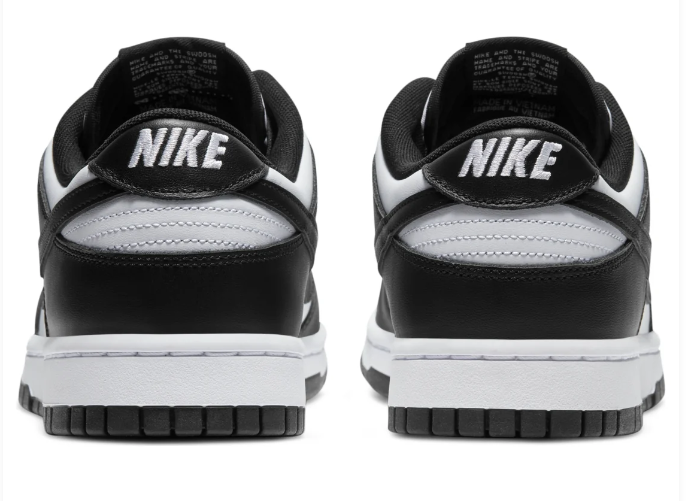 Nike Dunk Low Panda Black and White DD1391-100