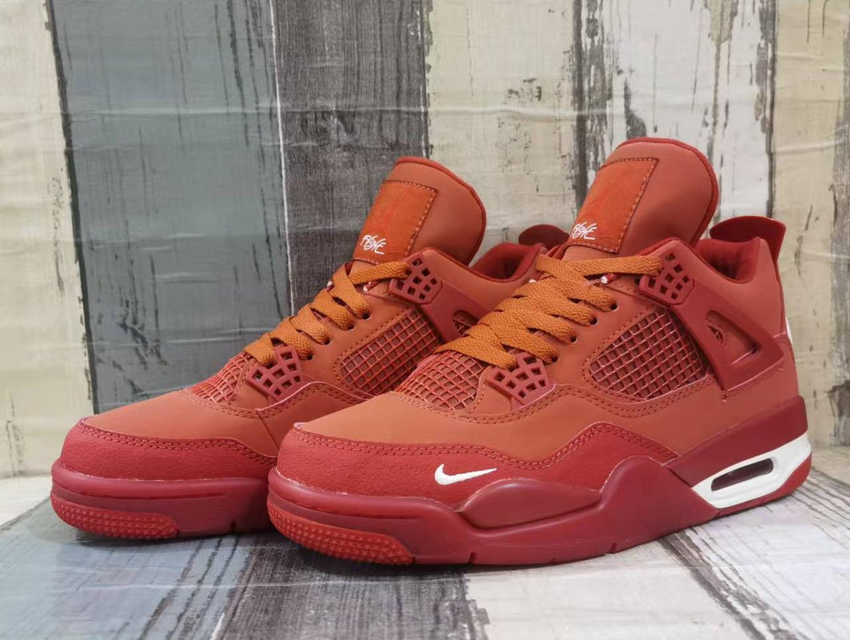 Air Jordan 4 Retro Brick‑by‑Brick Men's