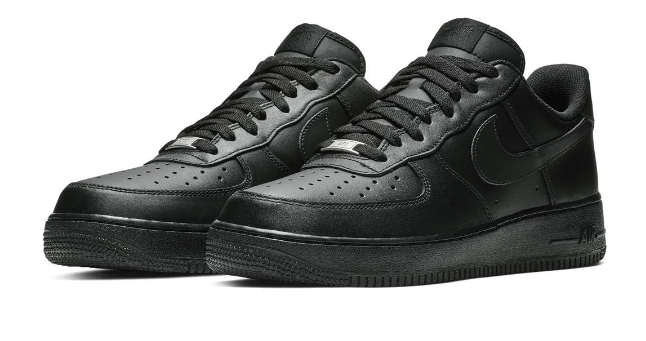 Nike Air Force 1 '07 Men's Sneakers Triple Black CW2288-001