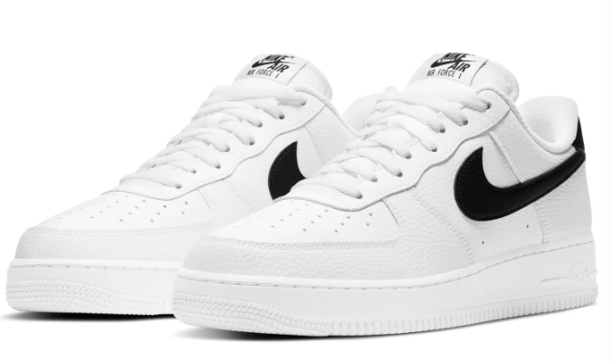 Nike Air Force 1 '07 Sneakers White Black CT2302-100