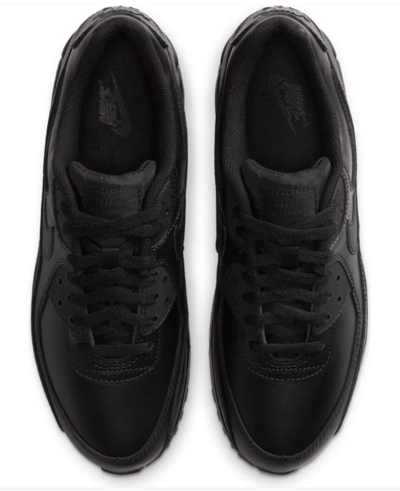 Nike Air Max 90 LTR Men’s – Triple Black, Timeless Edge