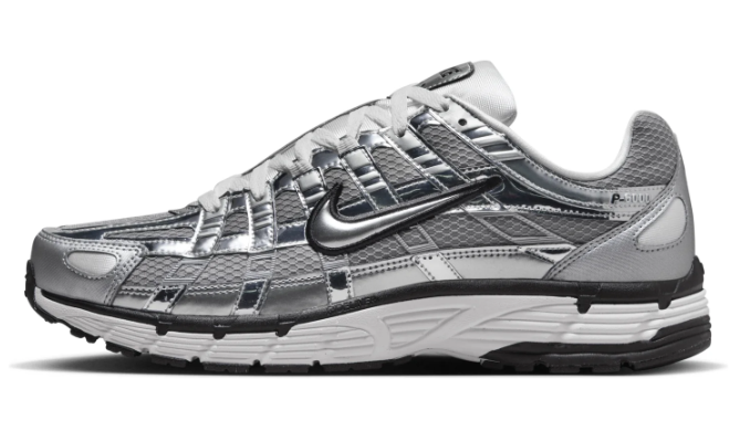 Nike P-6000 Metallic Silver Men's Sneakers CN0149-001