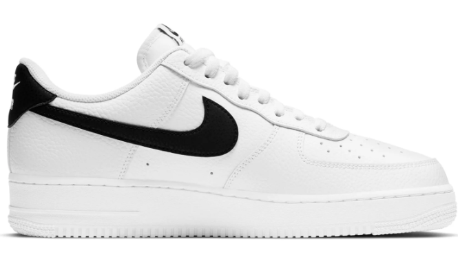 Nike Air Force 1 '07 Sneakers White Black CT2302-100