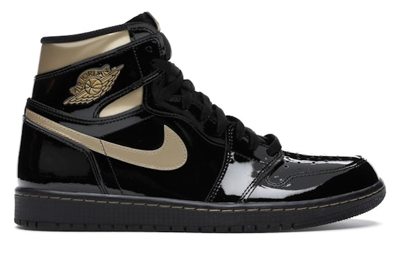 Air Jordan 1 Retro High Black Metallic Gold (2020)