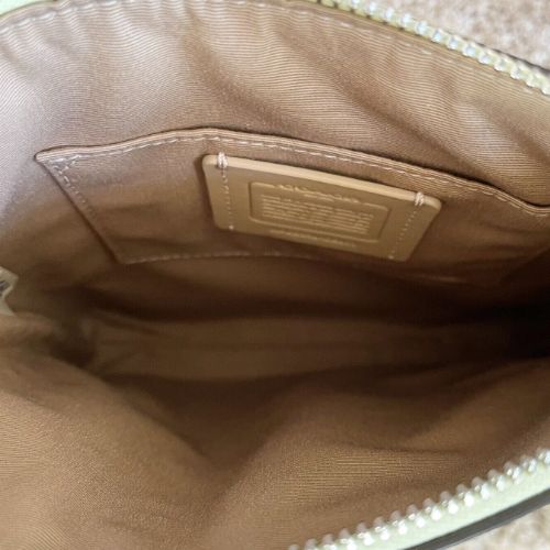 NWT Coach Leather Mini Rowan File Bag